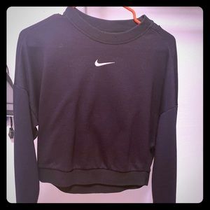 Nike crop sweatshirt